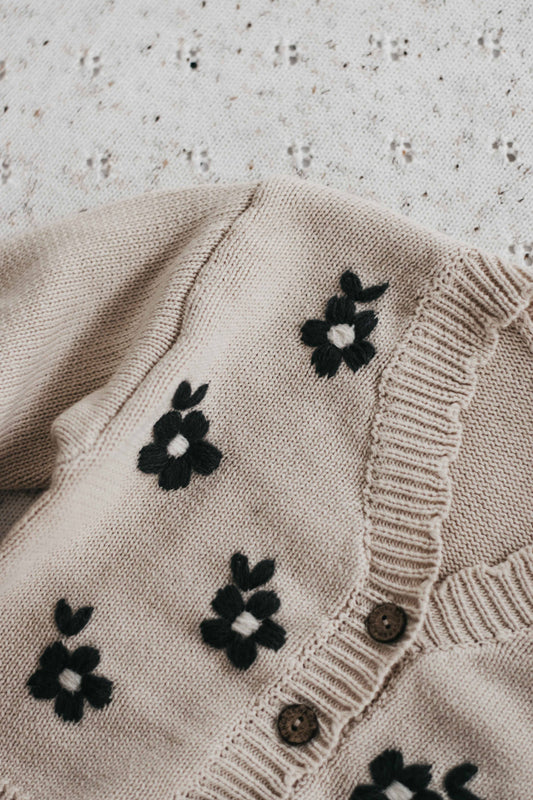 Bencer & Hazelnut - Blossom Knit Cardy: 0