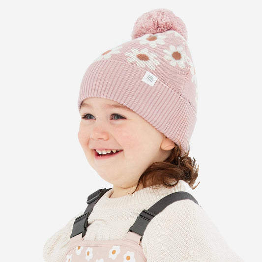 Kynd Baby - Jacquard Knit Beanie - Paper Daisy