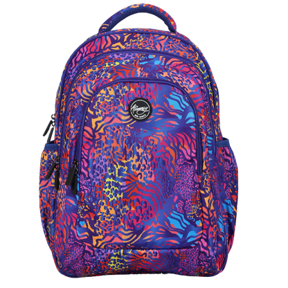 Alimasy - Animal Print Large School Backpack