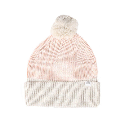 Kynd Baby - Chunky Rib Knit Beanie - Pearl