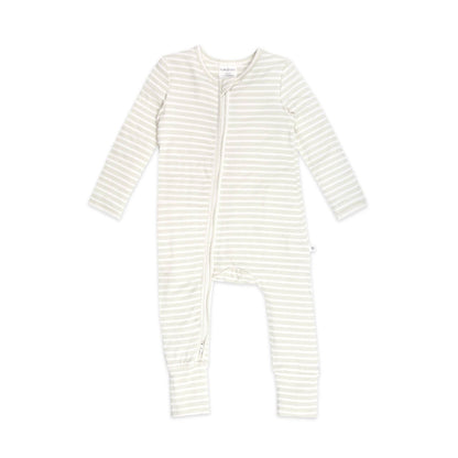 Kynd Baby - Day or Night Onesie - Sage Stripe