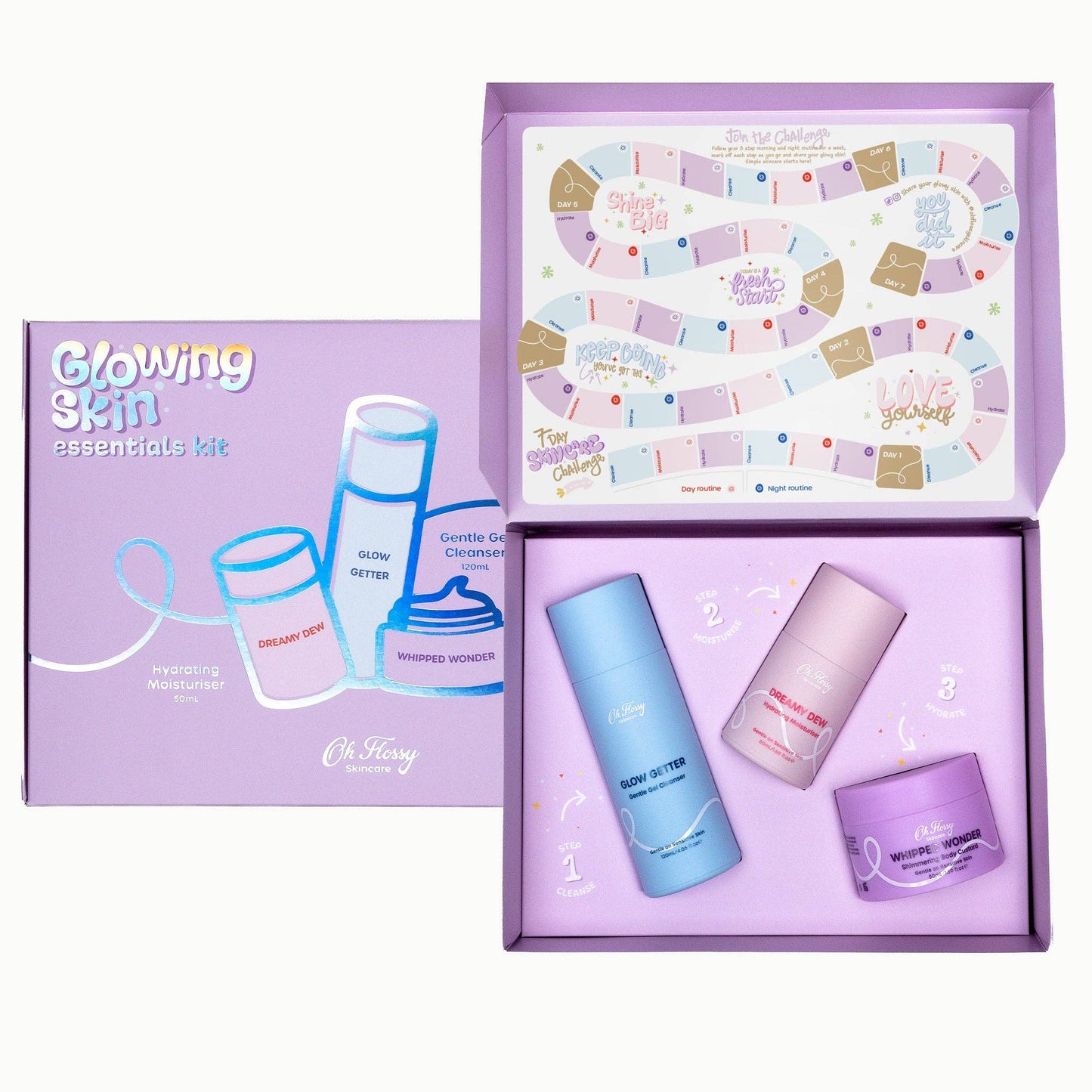 Oh Flossy - Oh Flossy Skincare - Glowing Skin Essentials Kit