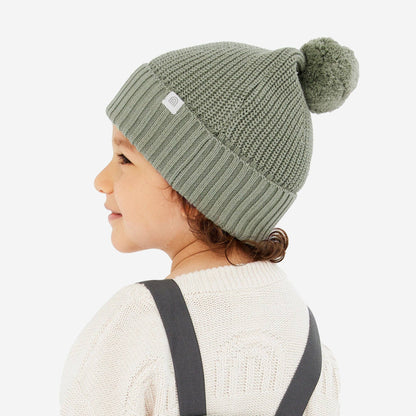 Kynd Baby - Chunky Rib Knit Beanie - Sage