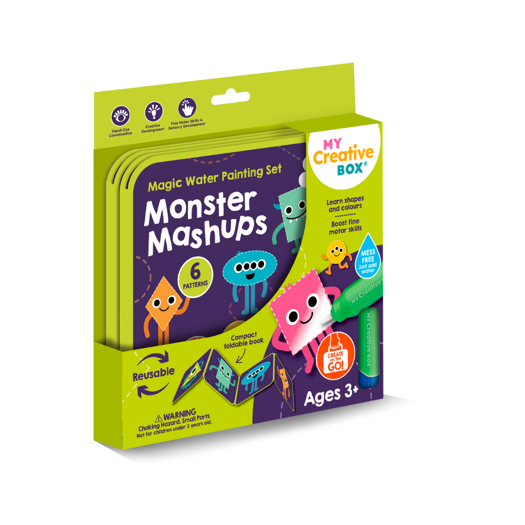 My Creative Box - Monster Mashups Magic Water Painting Set