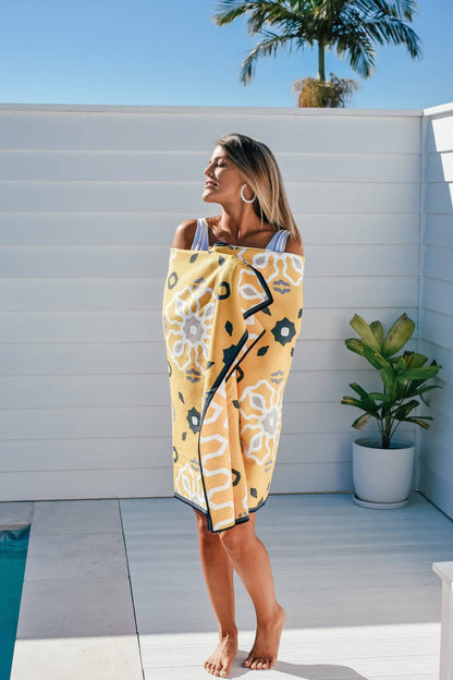 Breathing Travel - Boho Sun - Sand Free Beach Towel