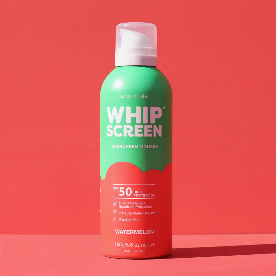 WhipScreen™ SPF50 Sunscreen Mousse - Watermelon Scent